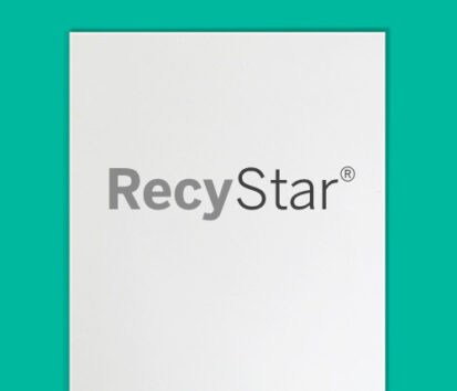 Sonderfarbendruck-Briefpapier-RecyStar